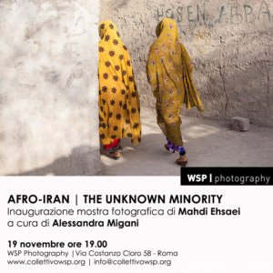 Afro-Iran. The Unknown Minority mostra fotografica di Mahdi Ehsaei presso il WSP Photography di Roma