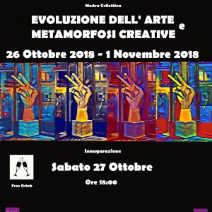 Inaugurazione Mostra "Evoluzione dell'Arte e Metamorfosi Creative"