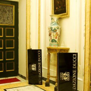 Fondazione Ducci - Palazzo Cisterna, Il Cenacolo de l'Erma, Roma :  sala d'ingresso