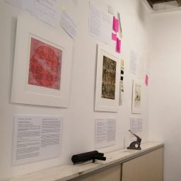 Above Below, art and writing compared