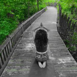 Yoga, slow form of the peace