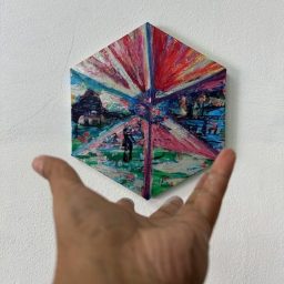 12 minuti prima — Olio su tela