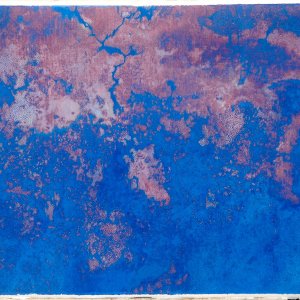 Satellite map 5 | tecnica mista su carta fatta amano | 52,5x72,5 | 2018 | Visibile Relais Rione Ponte THE JOURNEY a cura di Emmeotto Arte