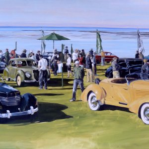 American vintage cars meeting 115x200