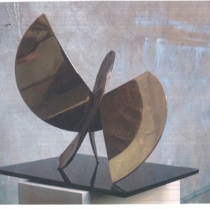 “Rapporto  Materico” 2008 Technique bronze Cm 37,5x35x24
