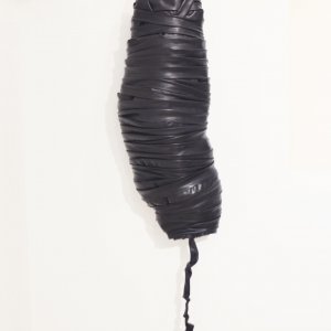 Black cocoon, at Bat Gallery in a collective exhibition Labirinti, curated by Fabio Milani