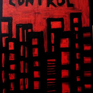 Edoardo Gaudieri-Control-Acrylic Paint on canvas-2019