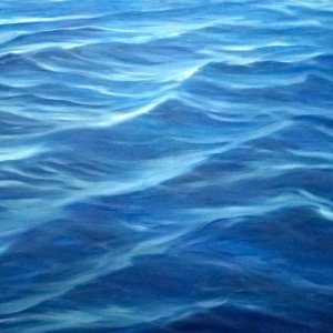 seascape, oil on canvas, 80 x 120 cm