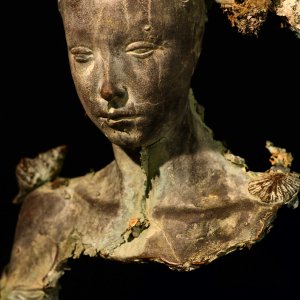 Resurfaced Venus, Bronze Sculpture. Work exhibited at Rome Art Week 2021.