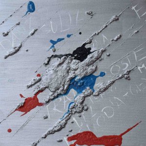 Waltz of Silence  - acrylic on canvas, 40x40, 2016