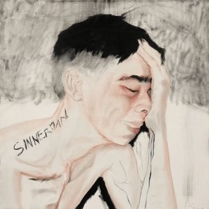 Sinnerman, oil on canvas, 40 X 40 cm, 2022.