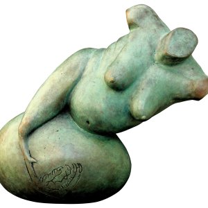 The Venus and the Egg - CM 14x28x26 - Bronze