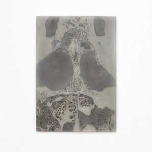 Le Città Invisibili III - 2021 - acrilico e olio su tela, 100 x 70 cm - foto di Luigi Ieluzzo