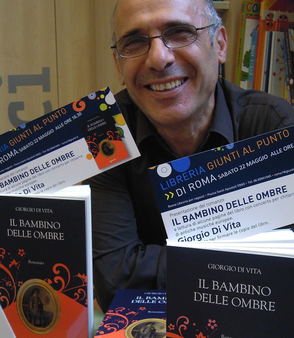 Giorgio Di Vita, at the presentation of his book 