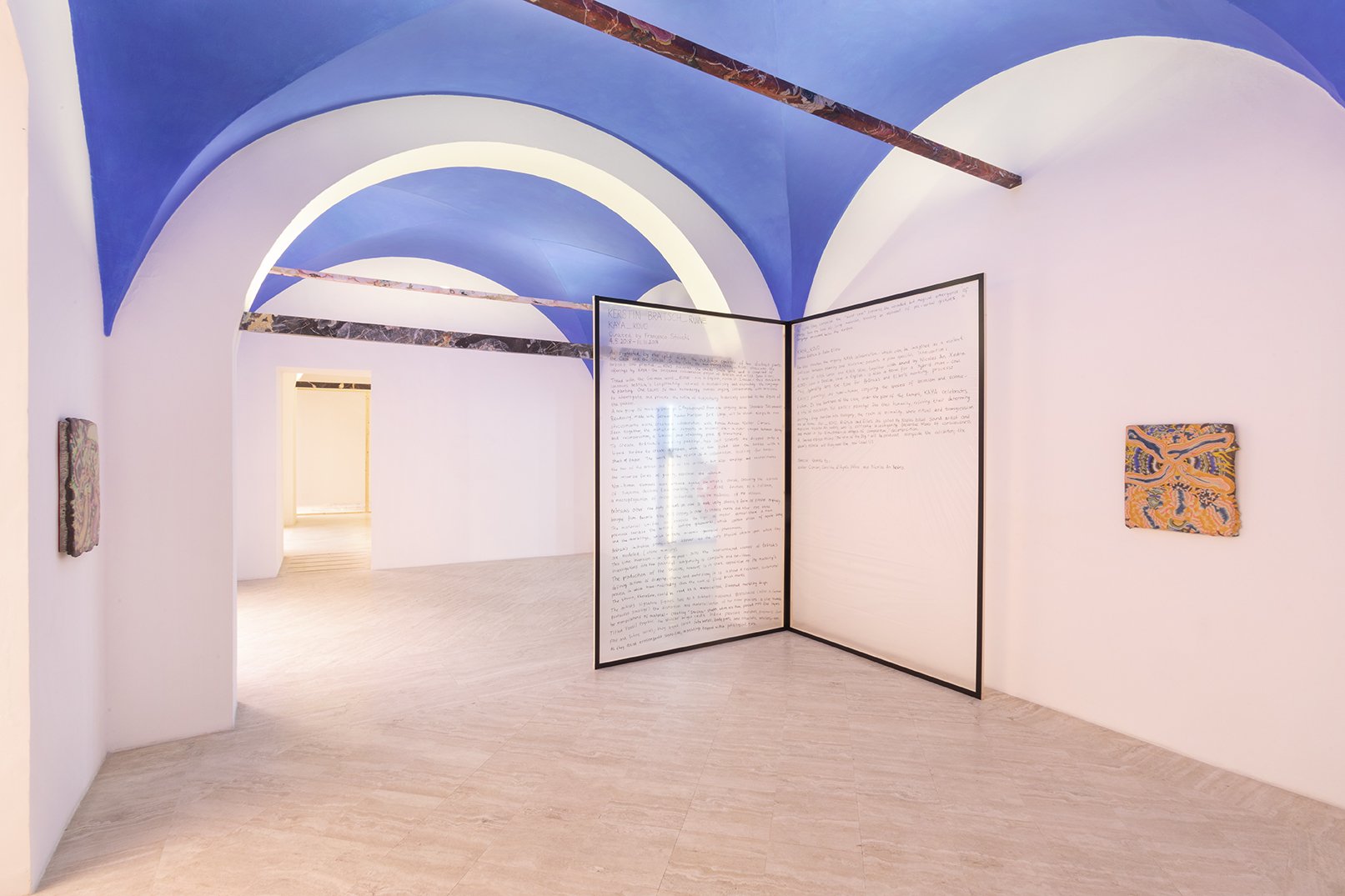 Kerstin Brätsch_Ruine, installation view at Fondazione Memmo, Rome, 2018. Photo credits: Daniele Molajoli