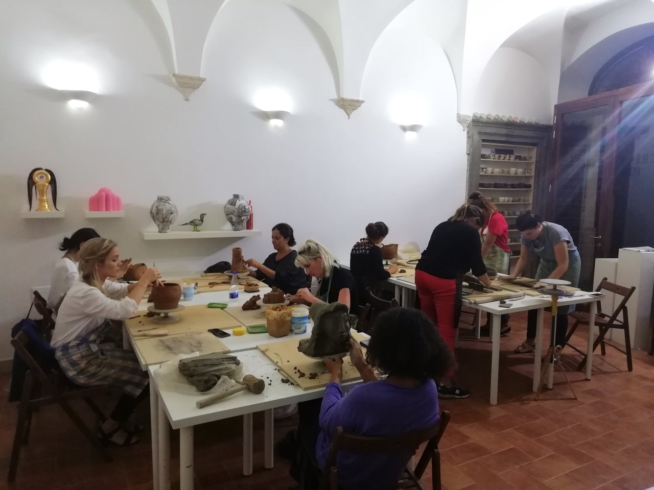 Ceramics course @ CRETA Rome