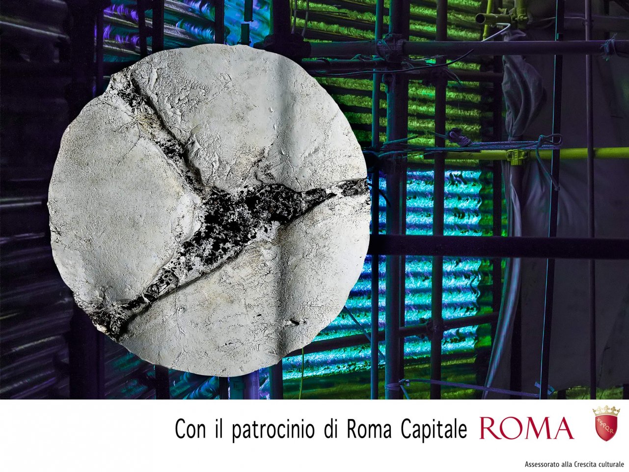 Eugenio Donato, Basolato romano (scultura, dettaglio) - Alessandro Zazza, (fotografia, dettaglio)