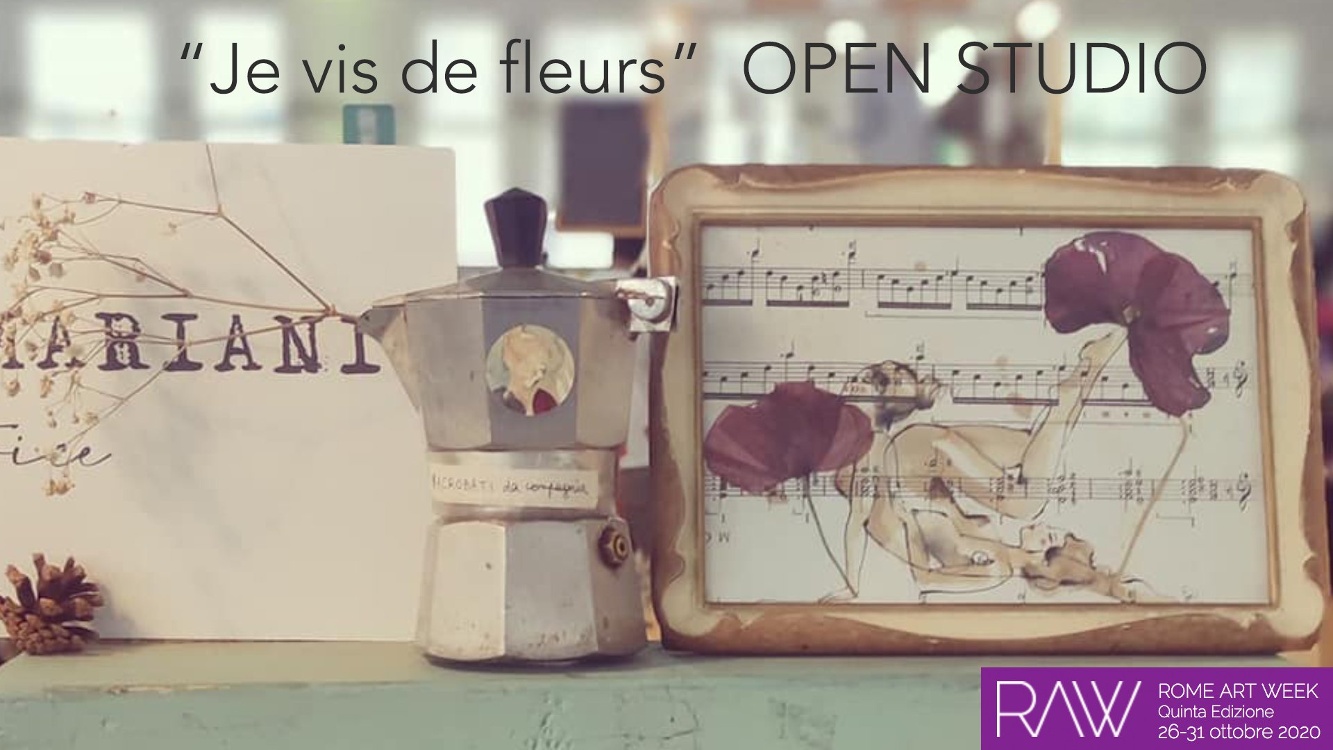 JE VIS DE FLEURS / open studio