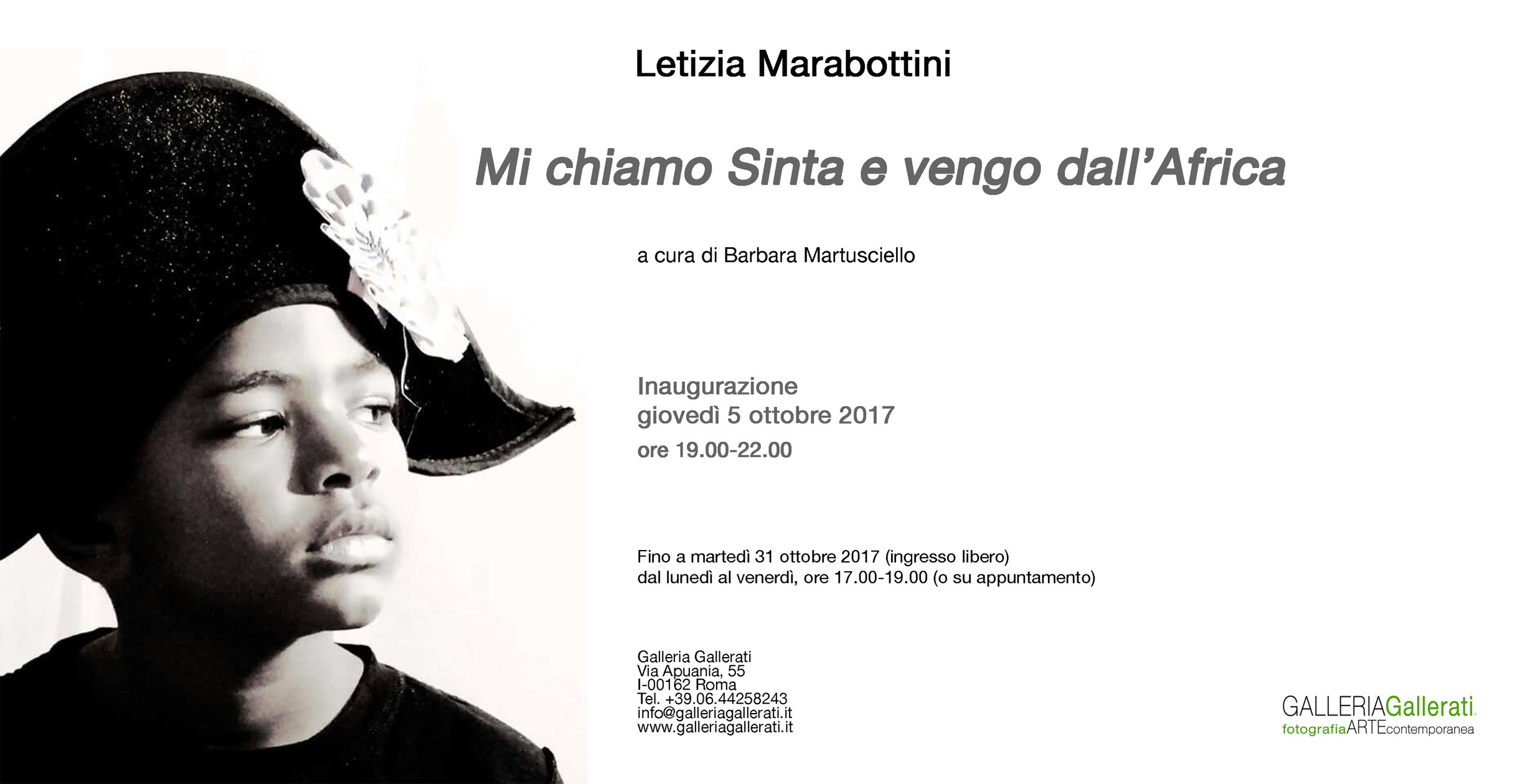 Letizia Marabottini, Mi chiamo Sinta e vengo dall'Africa