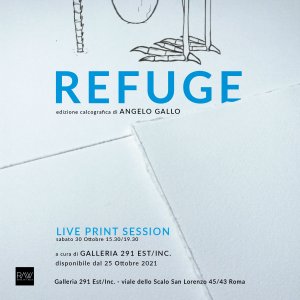 REFUGE - Limited intaglio edition by Angelo Gallo