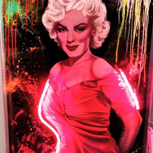 Luce Pop per Marilyn