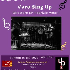 Coro Sing Up M° Fabrizio Vestri