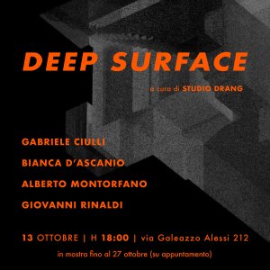 Finissage mostra Deep Surface