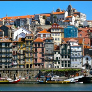 Ribeira quartiere di Porto - Portogallo