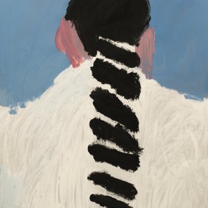 Elena Santori, Senza titolo, 2022. Acrilico su carta, 100x70 cm. 