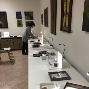 Francesca Gabrielli, curator of the collective exhibition of artistic jewelery, Four Jewelers