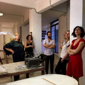 Studio visit - Artists Silvia Giambrone and Davide Dormino