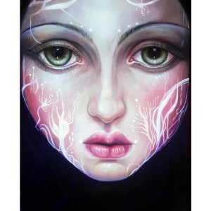 Daria Palotti, oil on canvas 
