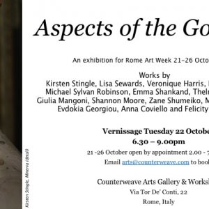 Aspects of the Goddess, an exhibition for Rome Art Week