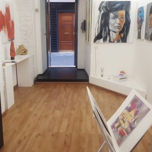 Pocket Art Studio interior